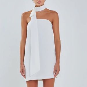 Zara white dress
